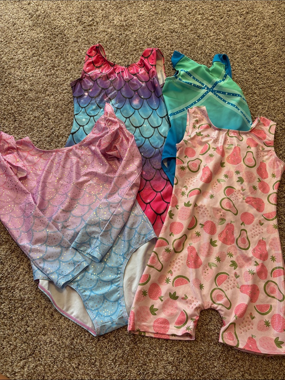Girls' Gymnastic Leotards